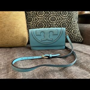 Tory Burch All T Crossbody Juniper Berry